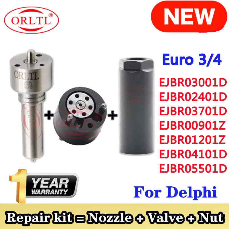 ORLTL Repair Kit For Delphi Injector EJBR03001D EJBR03701D EJBR00901Z EJBR01201Z EJBR04101D EJBR05501D EJBR05102D EJBR02401Z