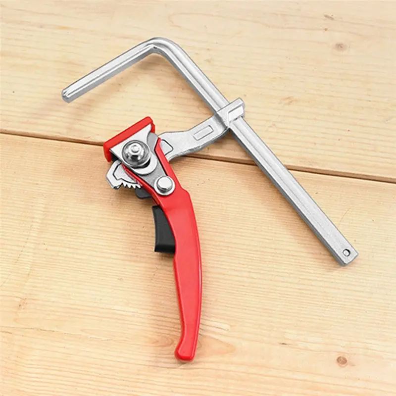 AC23-Quick Ratchet Track Clamps Woodworking Track Clamps For Sanding, Cutting Ratchet Track Clamp