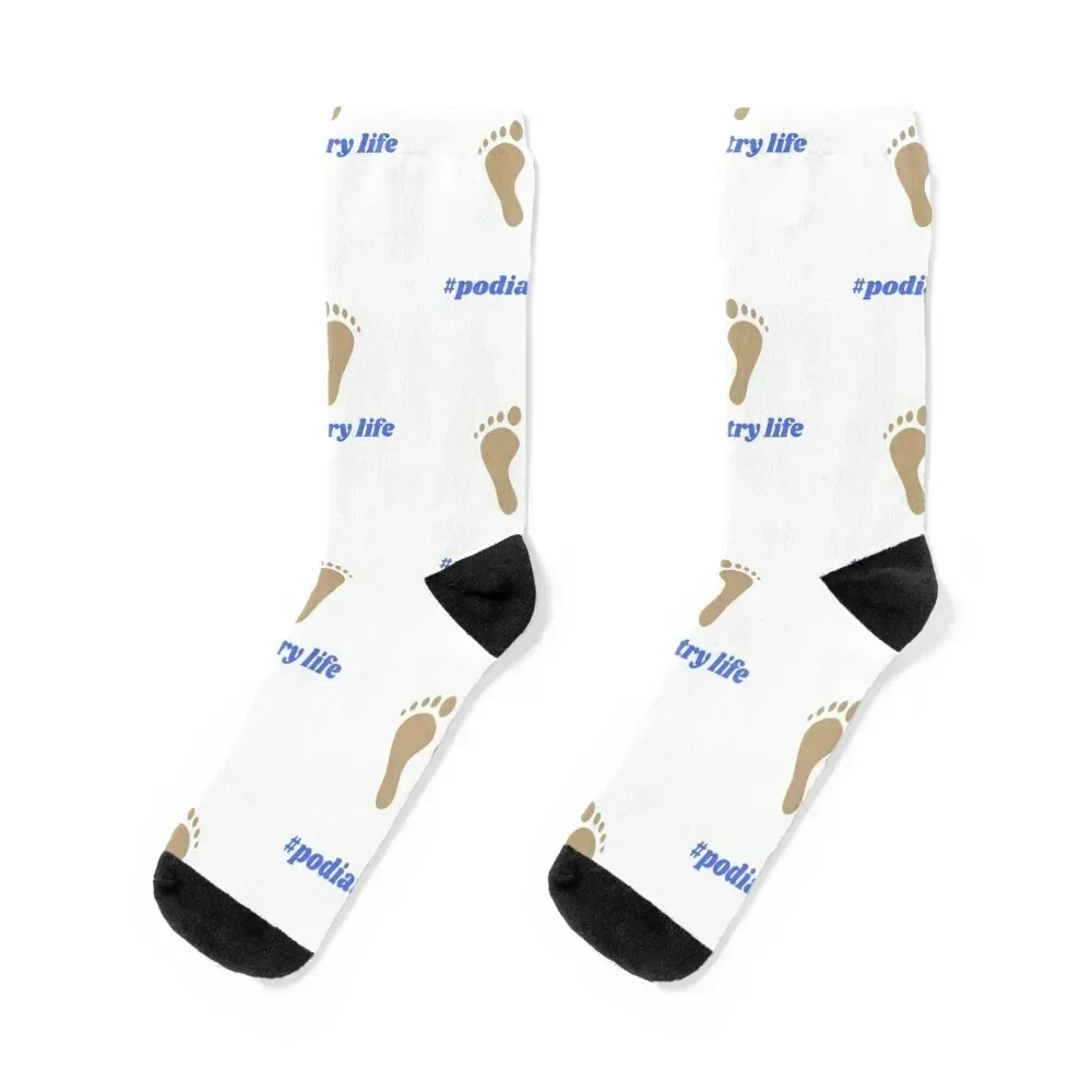 # podiatry life Socks set bright garter cycling cartoon Male Socks Women's