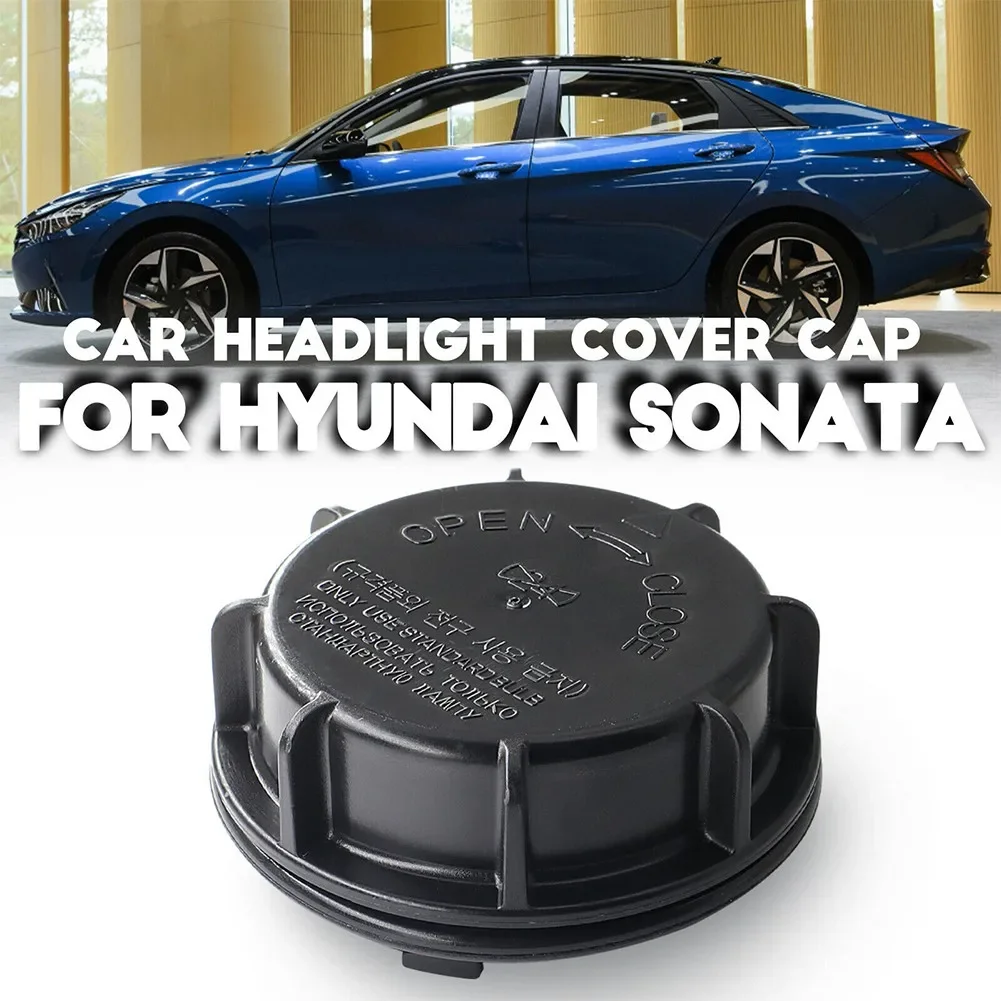 

Headlight Dust Lamp Bulb Cap Cover For Hyundai For Kia921402D000 Plastic-Black Car Accessories Tools