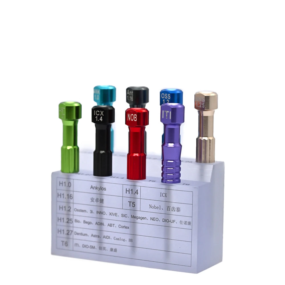 JNSUR Dental Implant Screw Driver Dentistry Tools Kit Dental Laboratory Tool Technician Micro Screwdriver Dentist Instruments