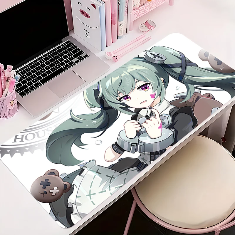 

Mousepad PC Gaming Accessories Computer Cabinet Extended Mat Non-Slip Mouse Pad Keyboard Pad Office Z-zenless Zone Zero Desk Mat