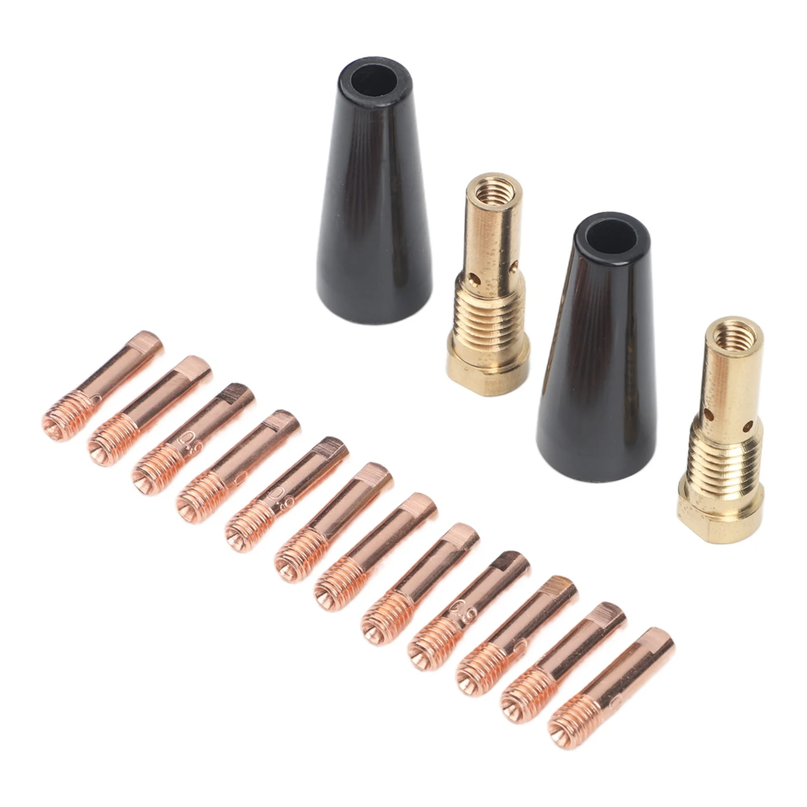 Home Welding Projects 0.035 0.9mm Tips Flux Core Tips Copper Conductive Tips Pack Of 16 Tips Replicates K3493-1