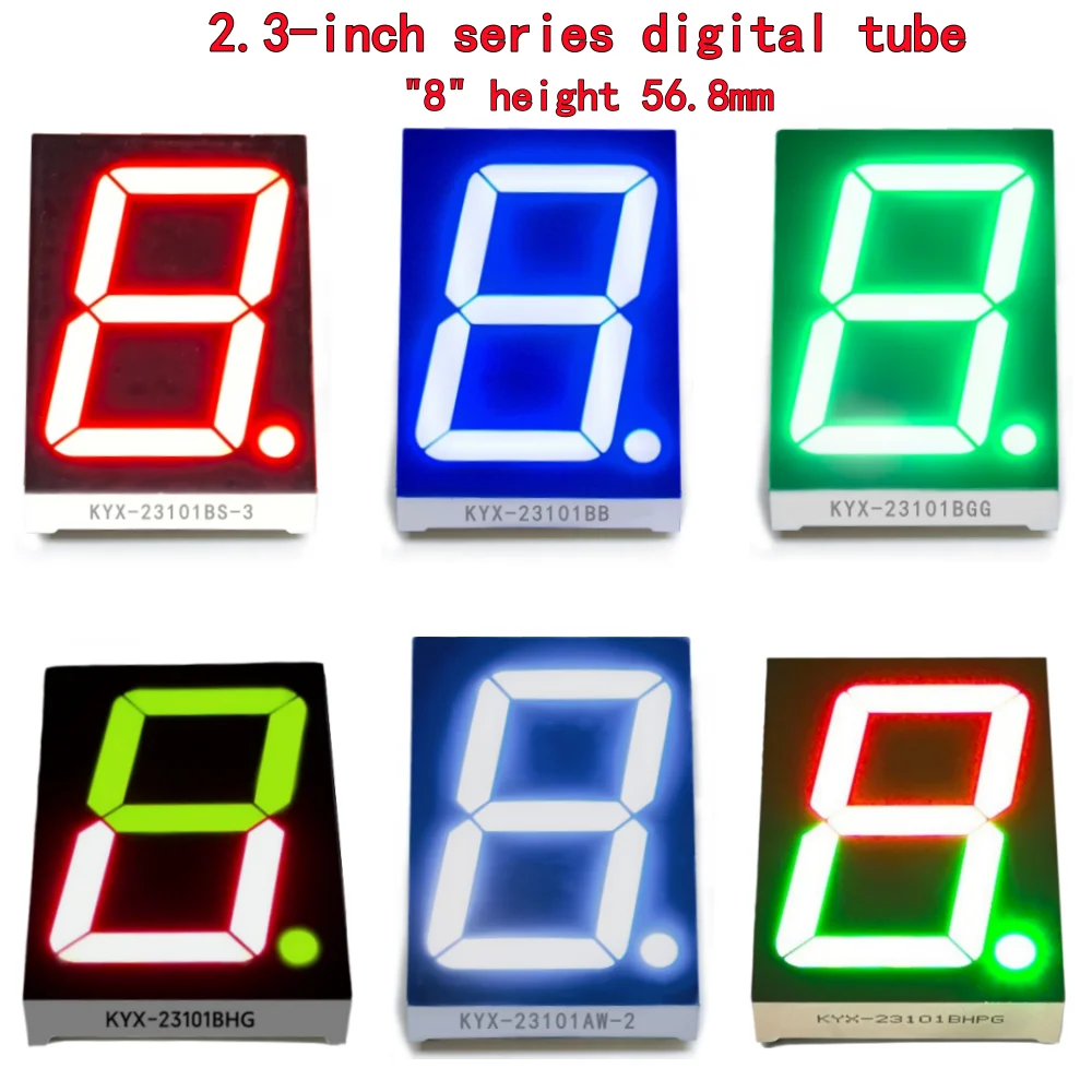 10PCS 2.3-inch digital tube 48mmX70mm digital display screen 