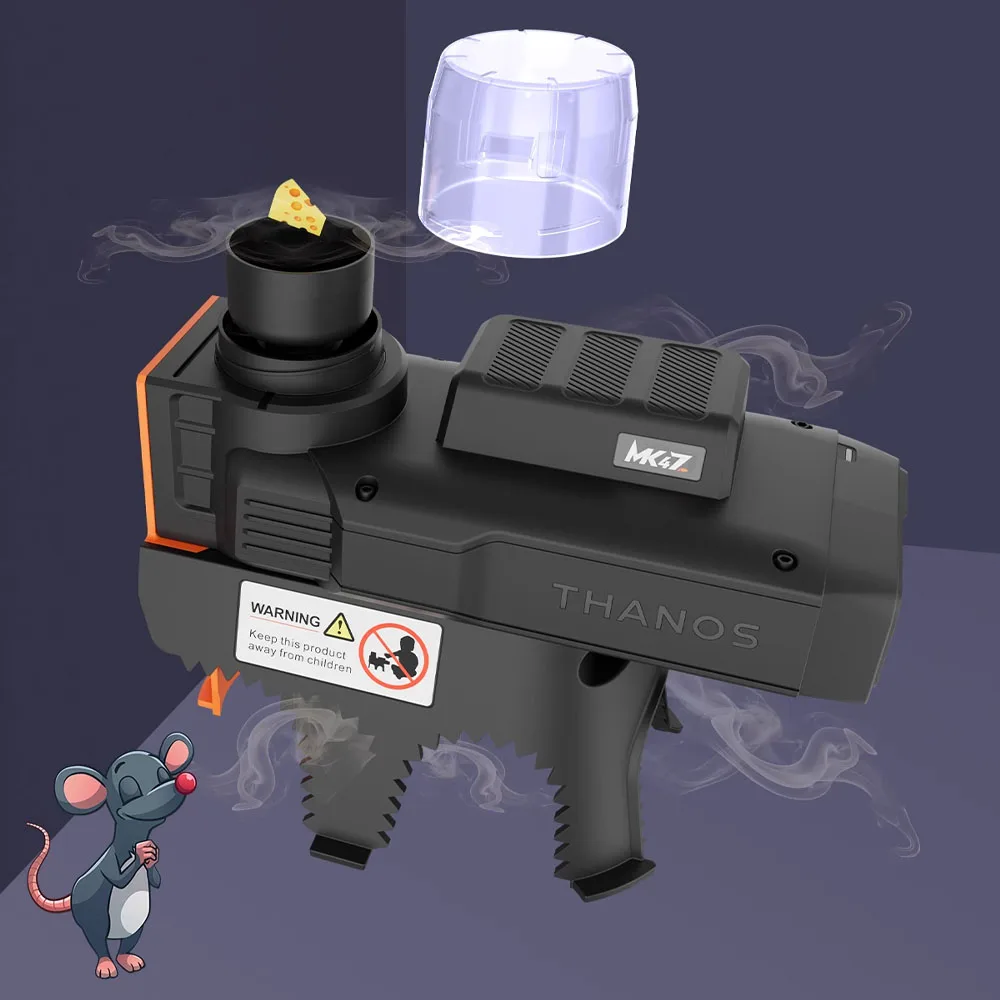 

2025 New Intelligent Induction Black Technology Indoor and Outdoor Super Efficient Household Mousetrap,Electronic Rodent Hunter