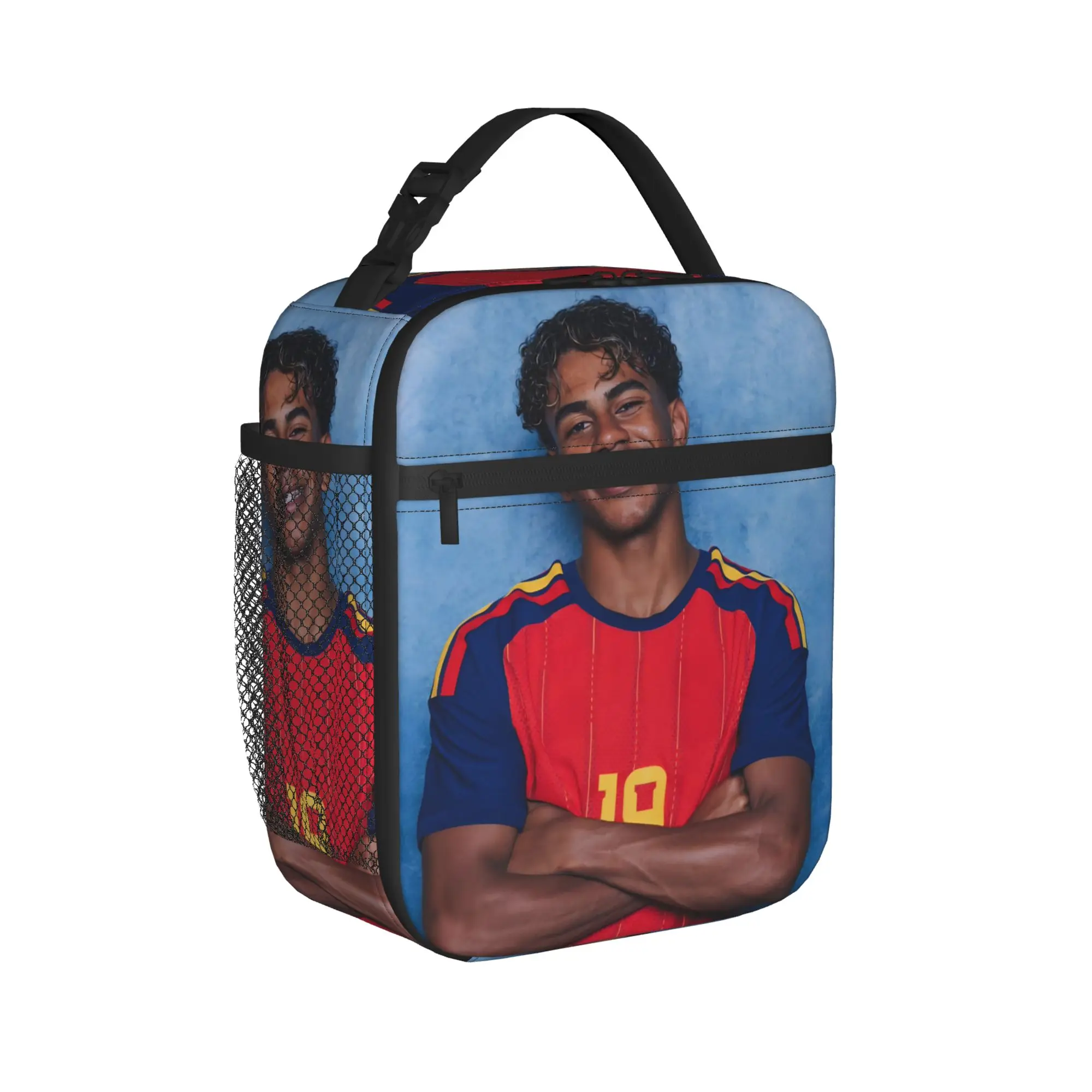 Lamine Y-Yamal Football Soccer Thermal Insulated Lunch Bag for Travel  Portable Food Container Bags Thermal Cooler Lunch Boxes