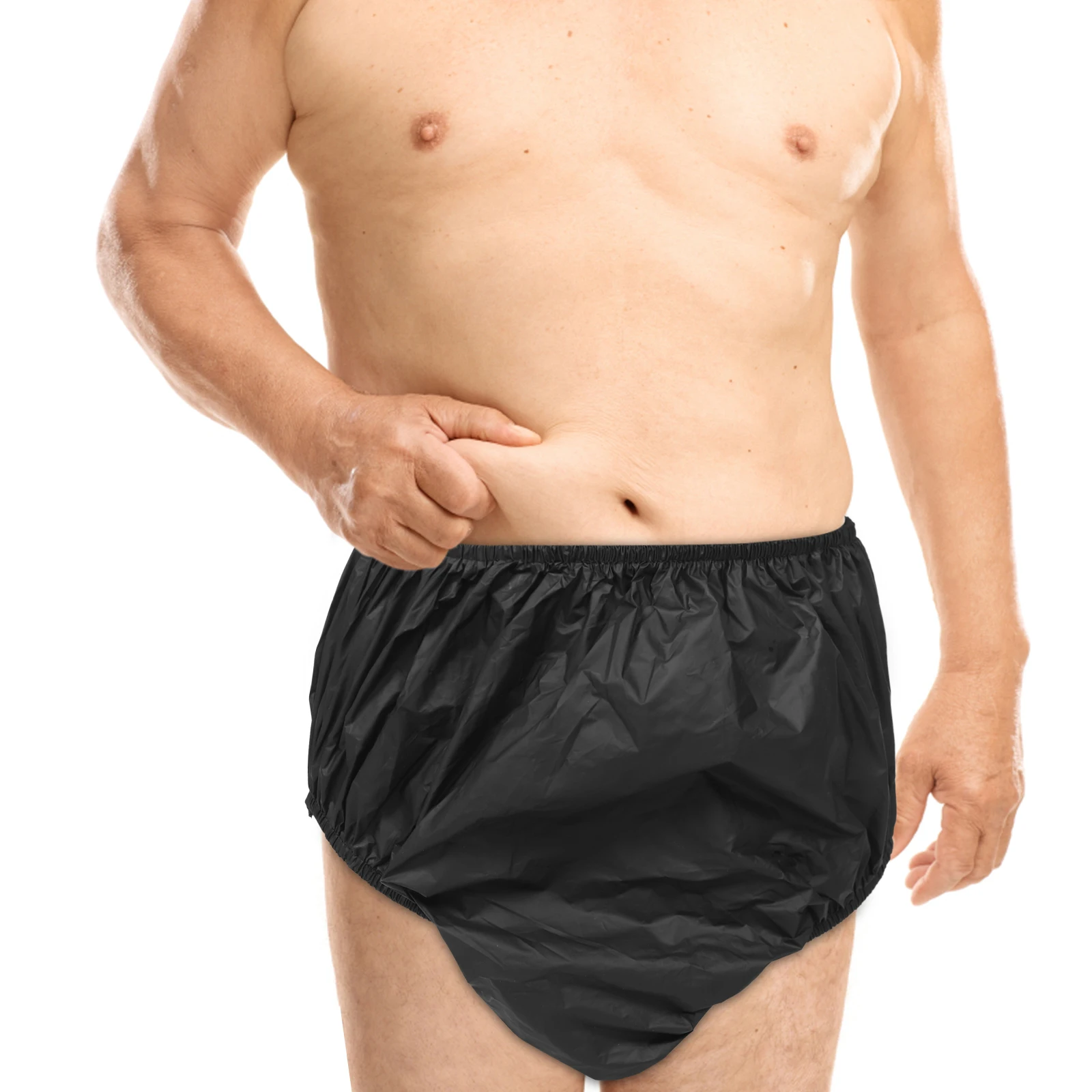

Leak-proof Adult Diapers Reusable Washable Urinal Pant Breathable Elderly Diaper Anti-leak Hospital Home Use PE Material Soft