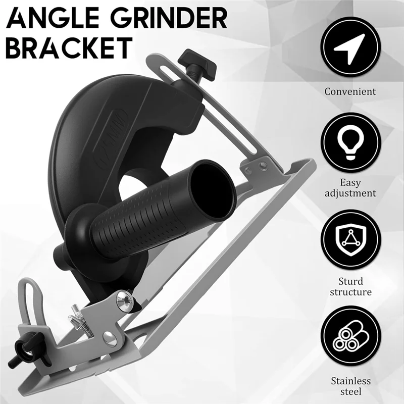 

LJL Angle Grinder Stand 45° Adjustable Angle Grinder Holder Machine Slotting Base Angle Grinder Cutting Bracket