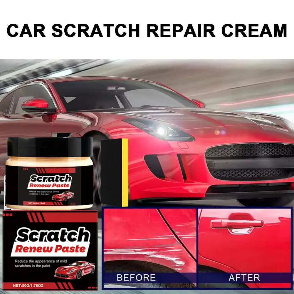 Car Scratch Remover - Professional Deep Cleaning Restorer | Time Saving Paint Light Scratch Remover Wax for Car for Polishi J3M4