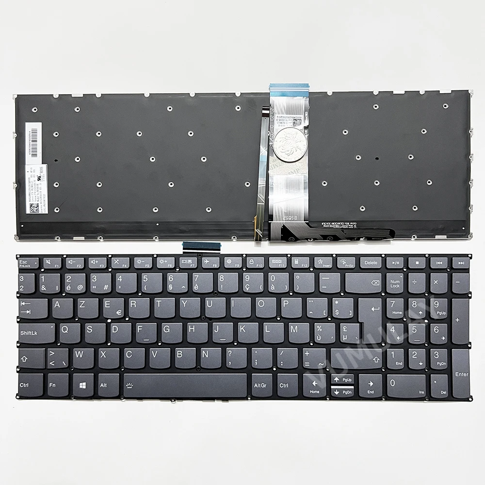 

AZERTY Keyboard for Lenovo ThinkBook 15 G2 ARE 20VG 15 G2 ITL 20VE Ideapad V15 G2-ALC G2-IT SN20W86123 PR5SB-BE Belgium Backlit