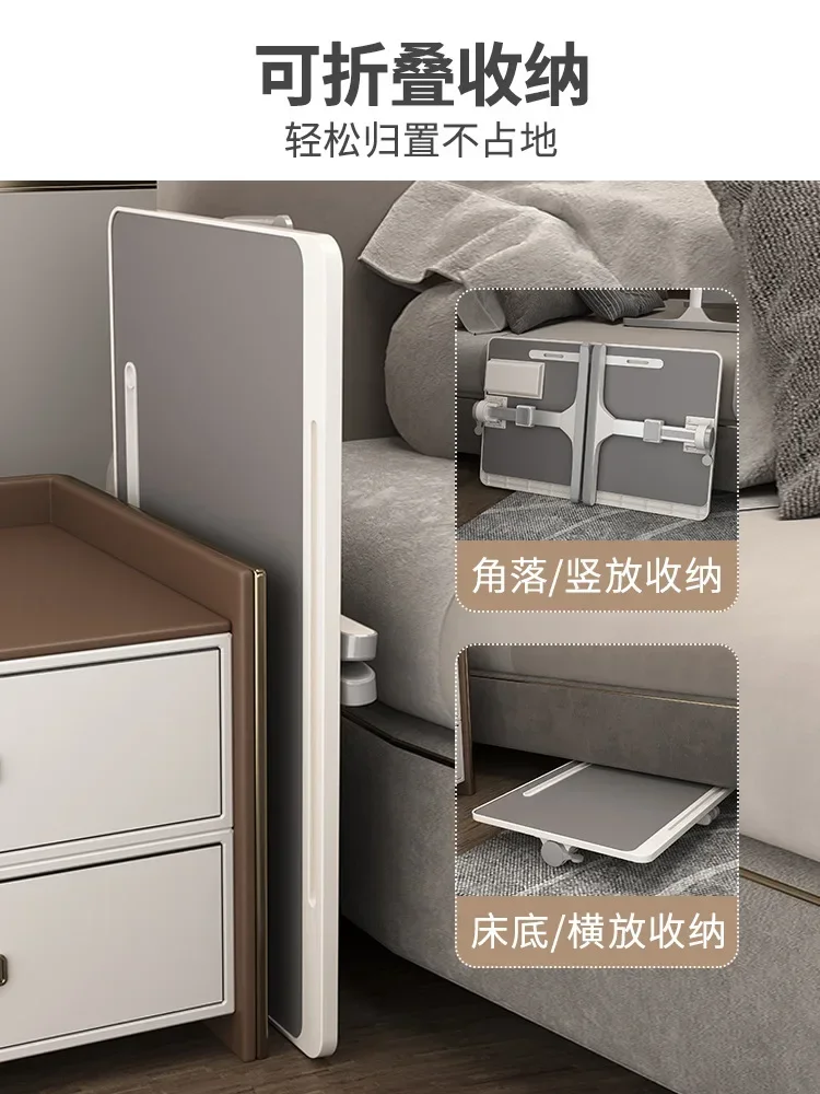 Simple Bedroom Bay Window Lap Table Dormitory Student  Bed Small  Study  Foldable Lifting Computer Table