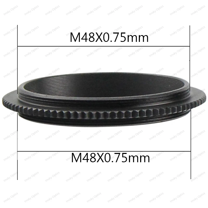 Beide Seiten Außengewinde Adapter T T2 M42 M48 M54 M56 SCT Astronomisches Teleskop Fotografie Zubehör M42x0,75 M48x0,75 M54x0,75 – Detail 4