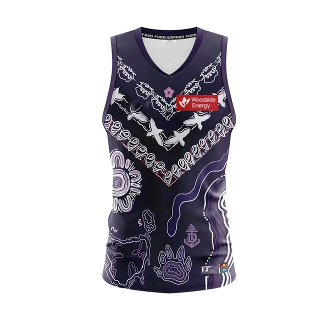 2023 Fremantle Dockers Authentic Mens Indigenous Home/Clash Guernsey Customize