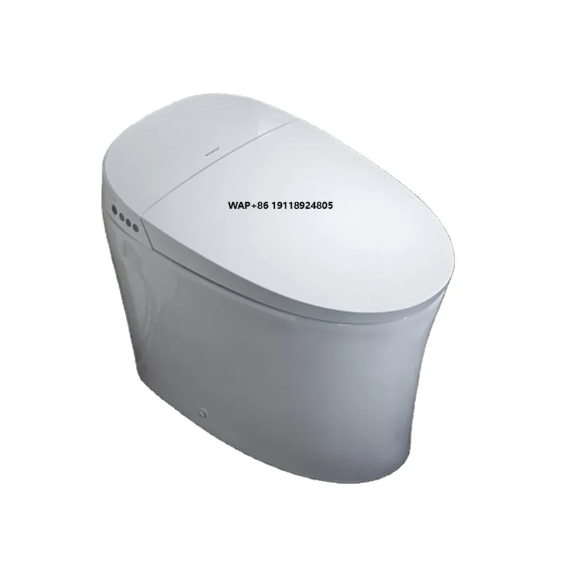 Smart Auto-Open/Close Lid Dual Flush One-Piece Toilet Bidet Tankless Design Seat Heating Elongated Dual Flush One-Piece Toilet