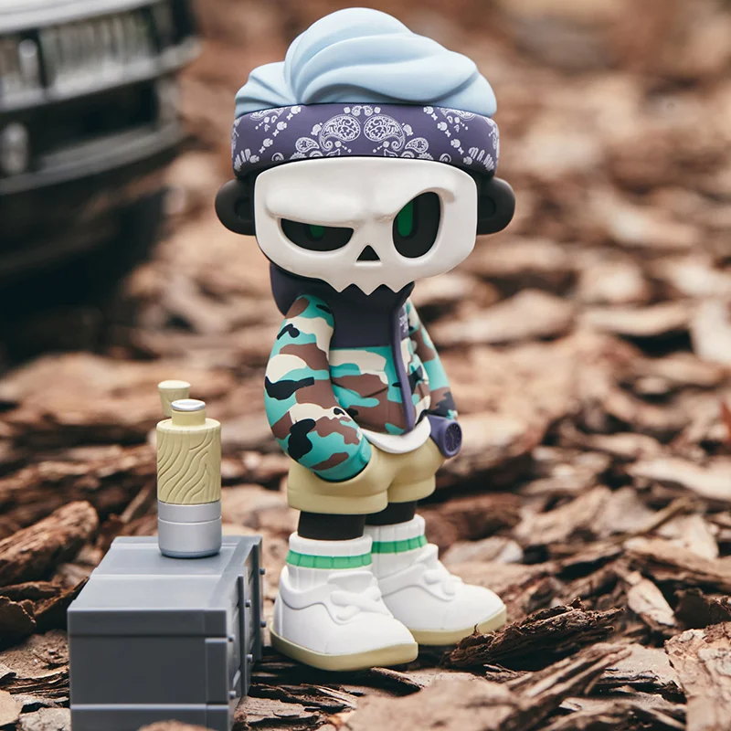 

Глухая коробка MR.BONE мистер кости 4-го поколения Кемпинг серии глухая коробка игрушки крутая Аниме Фигурка модель дизайнерские куклы Подарки