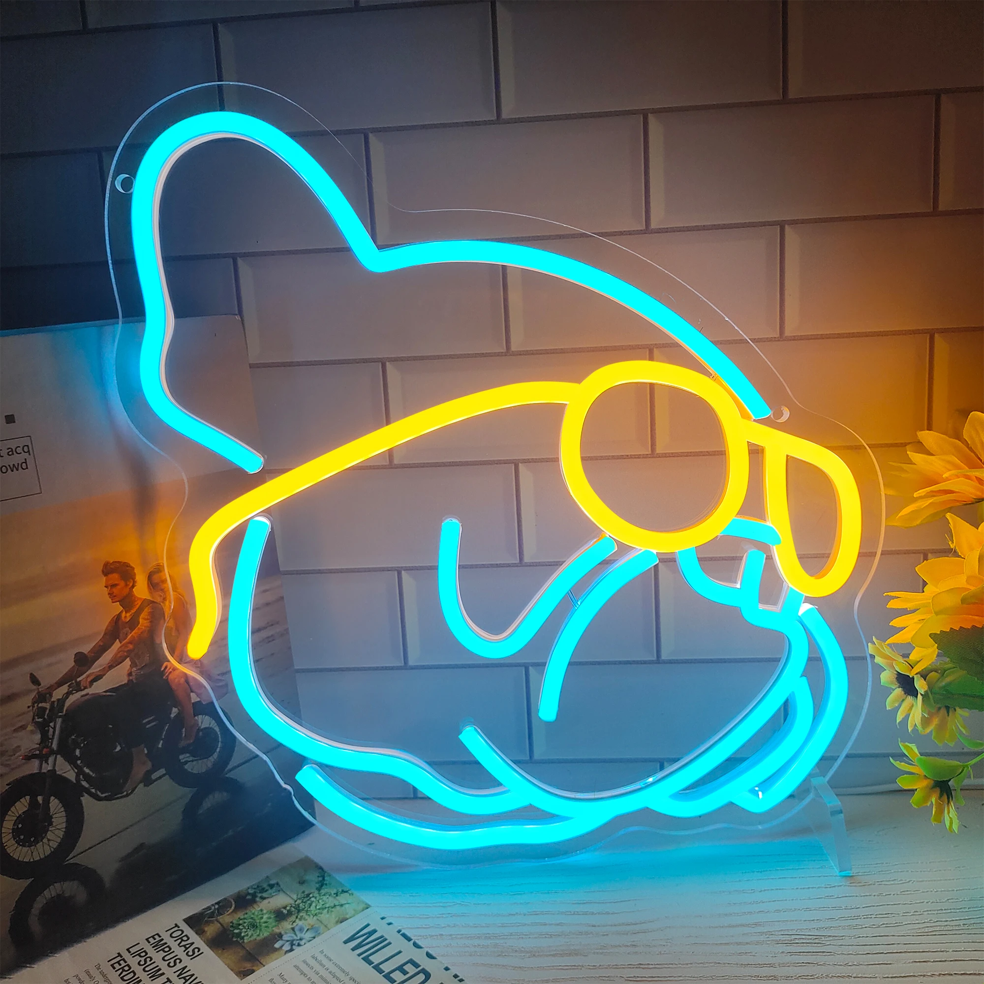 French Bulldog Neon Sign Animal Signs Custom Neon Sign For Pet Room Wall Decoration Dog Neon Sign Gift For Friends