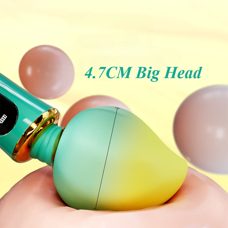 MINI AV 360° Stimulate Stick Nipple and Clitoris Massage Stimulation Toy Powerful Magic Wand Personal Massager Female Vibrators