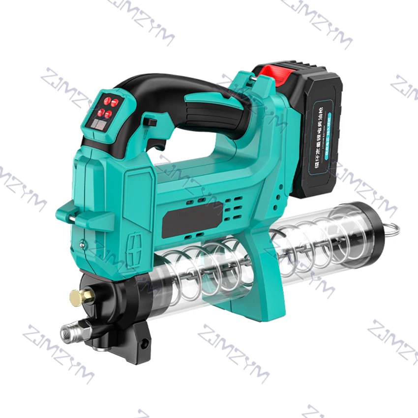 Imagem -03 - Pistola de Graxa Elétrica 4.0ah 24v Bateria de Lítio Recarregável sem Fio Pistola de Graxa Automática Máquina de Manteiga Quantitativa Pistola de Graxa
