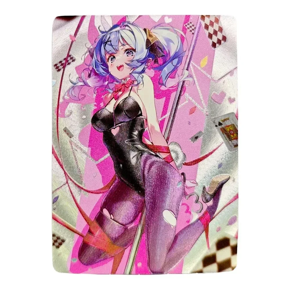 Hatsune Anime Peripheral Game Collection Card, áspero Flash Card, Série caseiro DIY, Presente de férias, Hot Sales