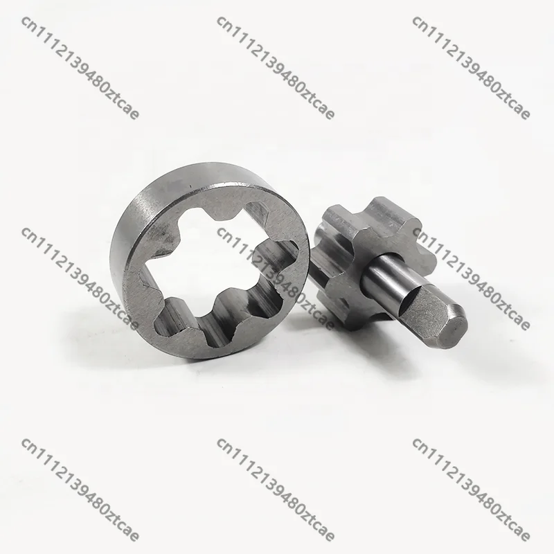Oil Pump Shaft & 16mm Rotor Set Compatible with 420837543 420956675 Watercraft Repair Parts