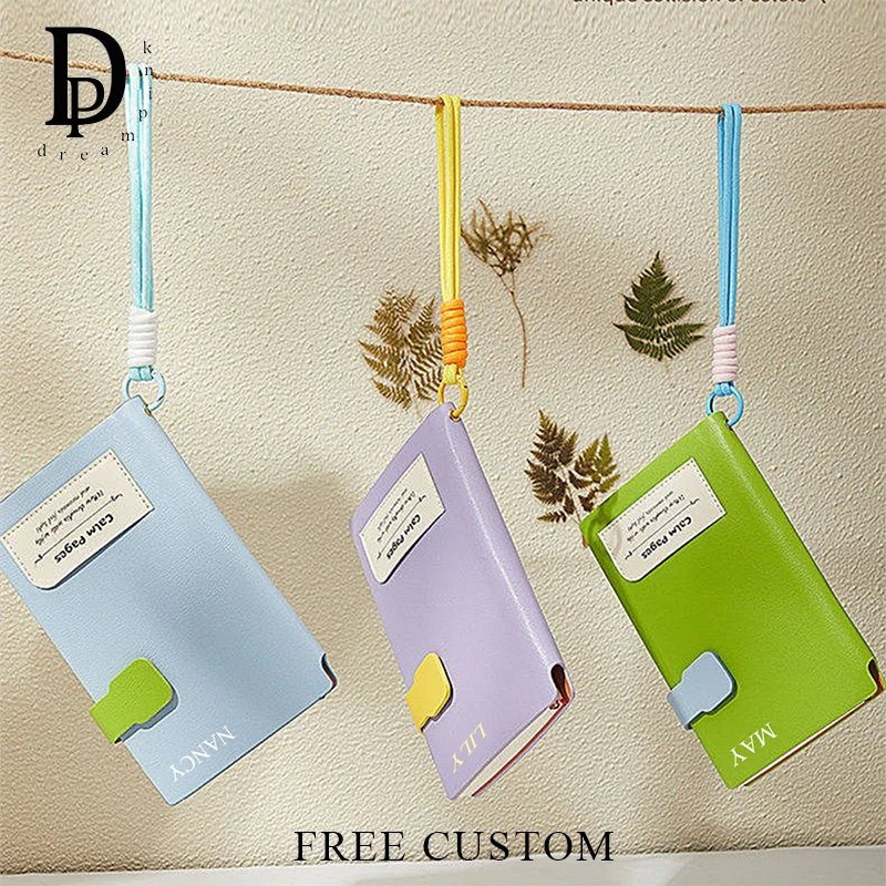 Travel Notebook Journal - دفتر يوميات أنيق مخصص مع حزام