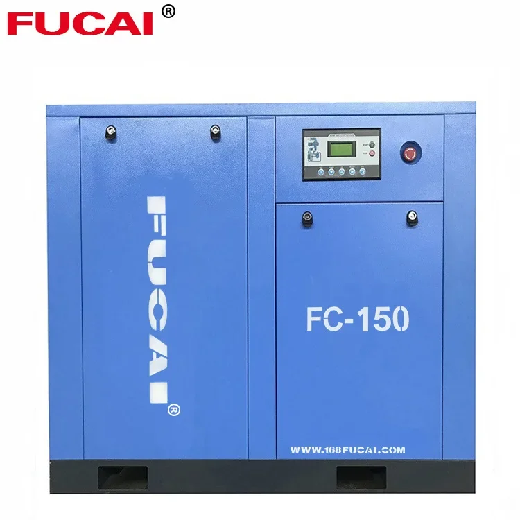 Fucai Screw Air Compressor 110 KW 17.4m3/min 1.0Mpa Pressure Vessel Manufacturing Air Compressor