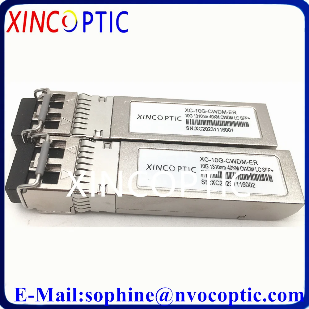 

10Pcs 10G SFP+ CWDM 1310nm 40km ER SMF Single Mode Duplex LC Optic Transceiver Module For Mikrotik/Cisco/Huawei/Ubiquiti Switch