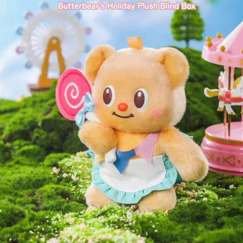 

Butterbear'S Holiday Series Mystery Box Dolls Kawaii Action Anime Figure Blind Box Toys Gift