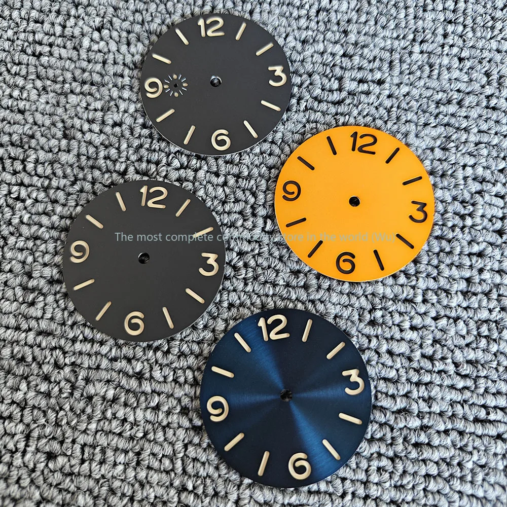 

38.8MM pilot dial watch literal accessories green luminous
