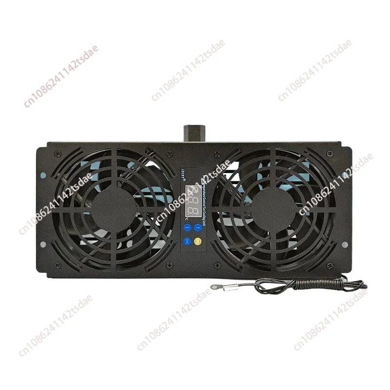 Smart Temperature Control Cooling Fan 220V 110V Variable Speed Stepless Silent Top Mount Ventilation Unit