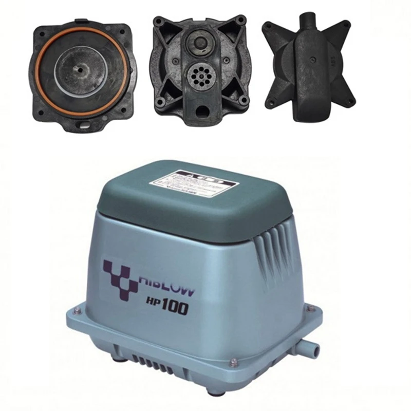 Kit de Reparação de Diafragma da Bomba de ar para Hiblow Reconstrução da Bomba de ar Hp100 Hp-120 Conjunto