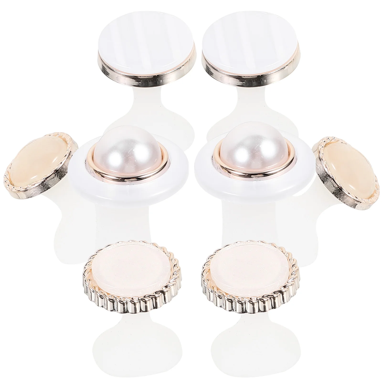 

8 Pcs Silicone Toe Splitter Small Separators Non-deformable Spacers Pedicures Nail Toes Silica Gel Foot