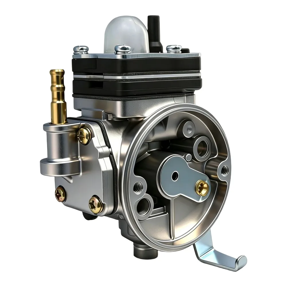 Silver B450 Carburetor Metal Alloy Construction OEM Specification Design Direct Fit Installation For Outdoor Gardening
