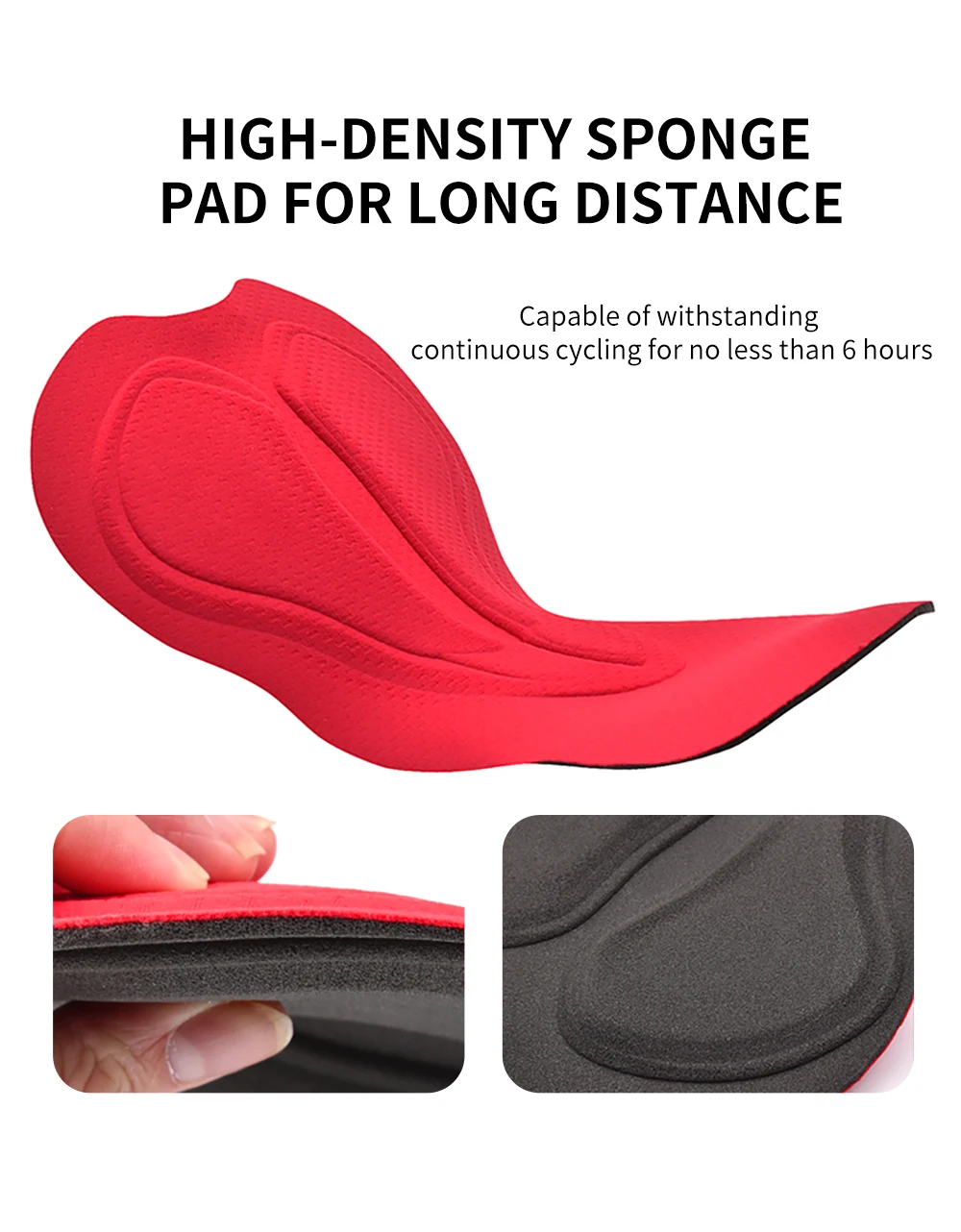 WOSAWE Men's Cycling Bib Shorts Summer Road Bike Shorts Bicycle Ciclismo Bike Pants MTB Men's Cycling Clothing - Image 5