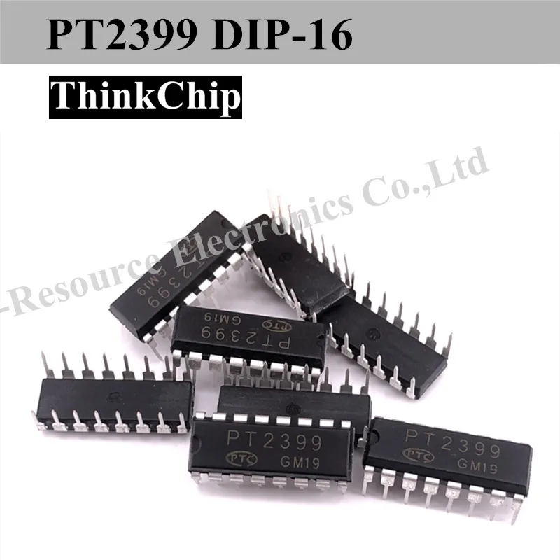 (10pcs) PT2399 DIP-16 Echo Processor IC