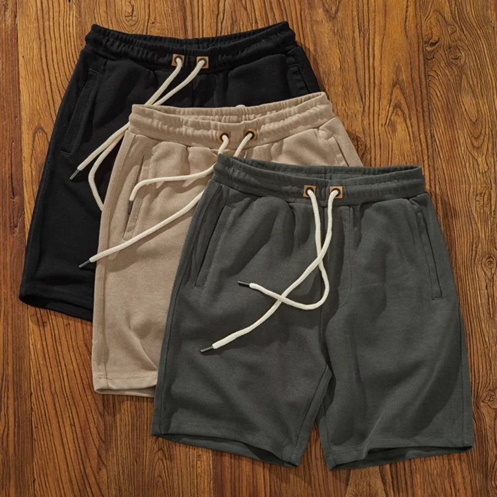 Vintage-inspired loose-fit shorts: Japanese style simplicity for casual comfort