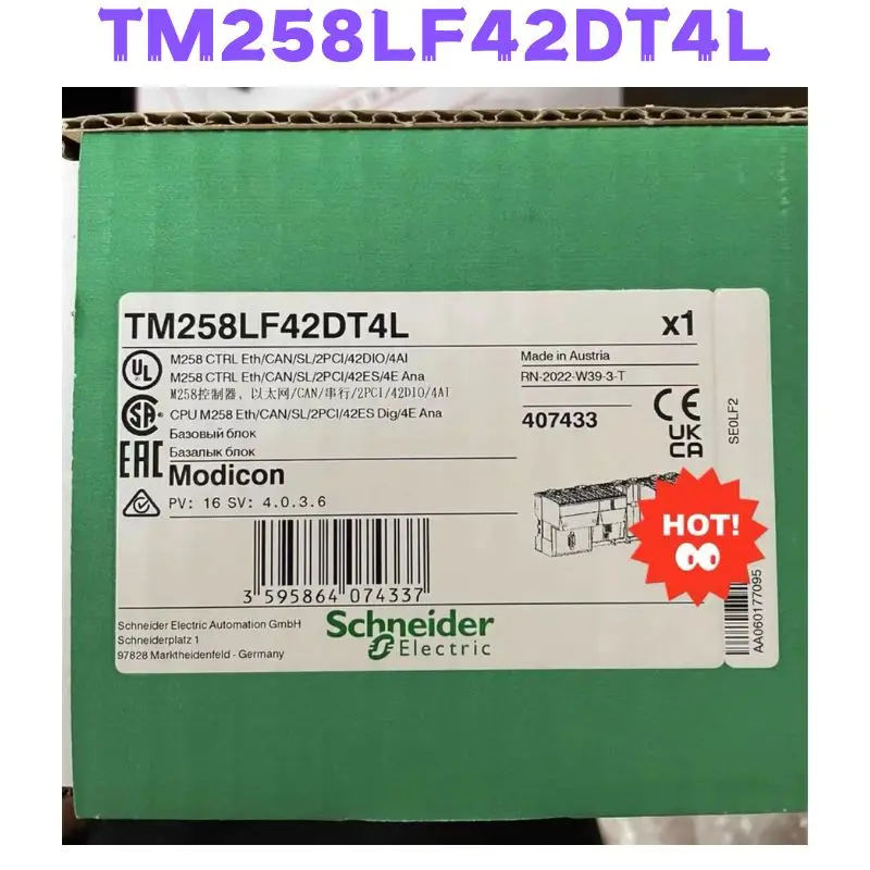 Brand New And Original TM258LF42DT4L PLC Controller