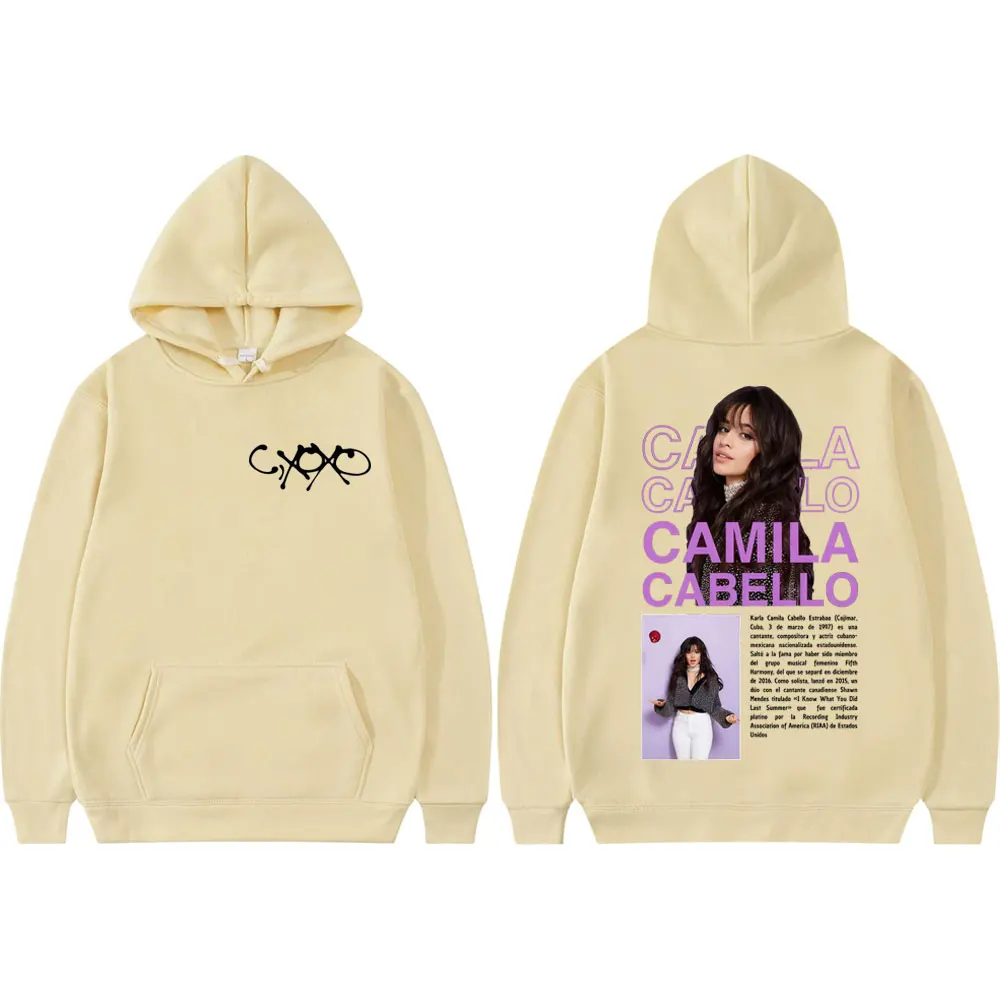 المغني كاميلا كابيلو ميرش هوديس الرجال النساء الملابس موضة البلوفرات الجمالية عالية الجودة الصوف بلوزات طويلة الأكمام