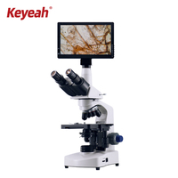 Professional Laboratory Biological HD Microscope 40X-1600X Dark Field Lightfield Composite Binocular Triocular USB VGA HDMI