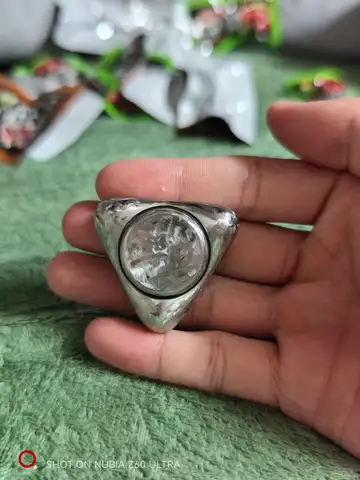 Used EDC Ice Crystal Steel Dadongshan Gyro EDC Decompression Toy