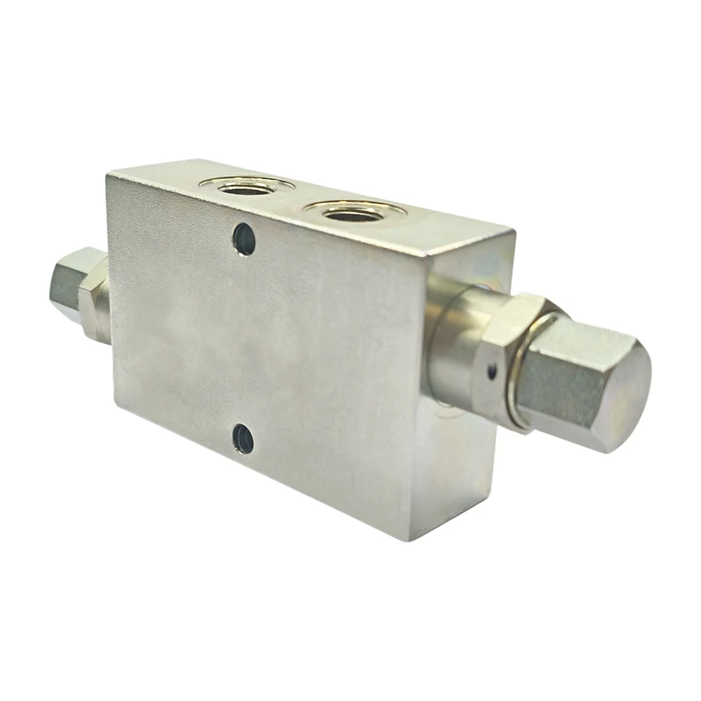 Double Counterbalance Valve With In-Line Body Dual Counterbalance Hydraulic Valves