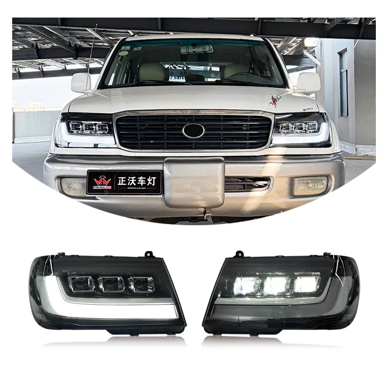 

Zhengwo Products For Land Cruiser LC100 1998-2007 LED Headlight 1 Pair