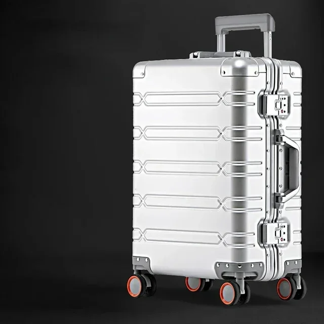 Traveltrolley Bagage 20 ''Handbagage Koffer Reistassen Rollende Bagage Aluminium-Magnesiumlegering Reiskoffer