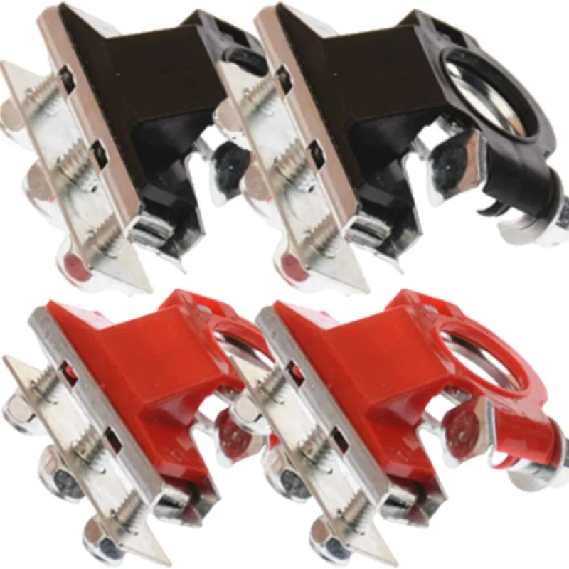 

12 В-24 В автомобильный верхний пост, клеммы аккумулятора, зажим для провода, клеммные разъемы, автомобильные аксессуары, 2 шт./компл.