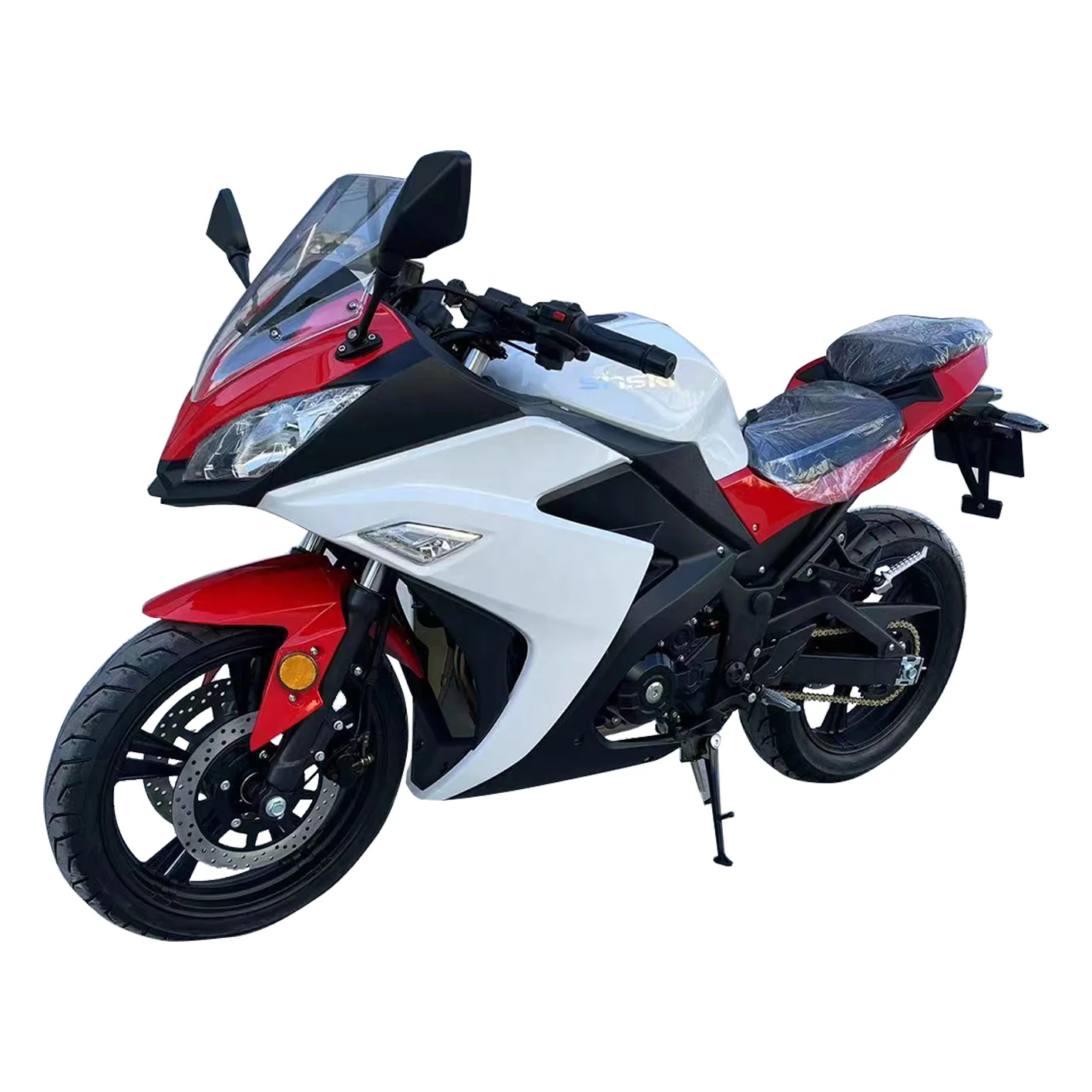 SINSKI Direct Super Fast 300cc Adult Gas Street Racing Motorcycle Double Disc Motorbike Sport Bike 300cc for Adults