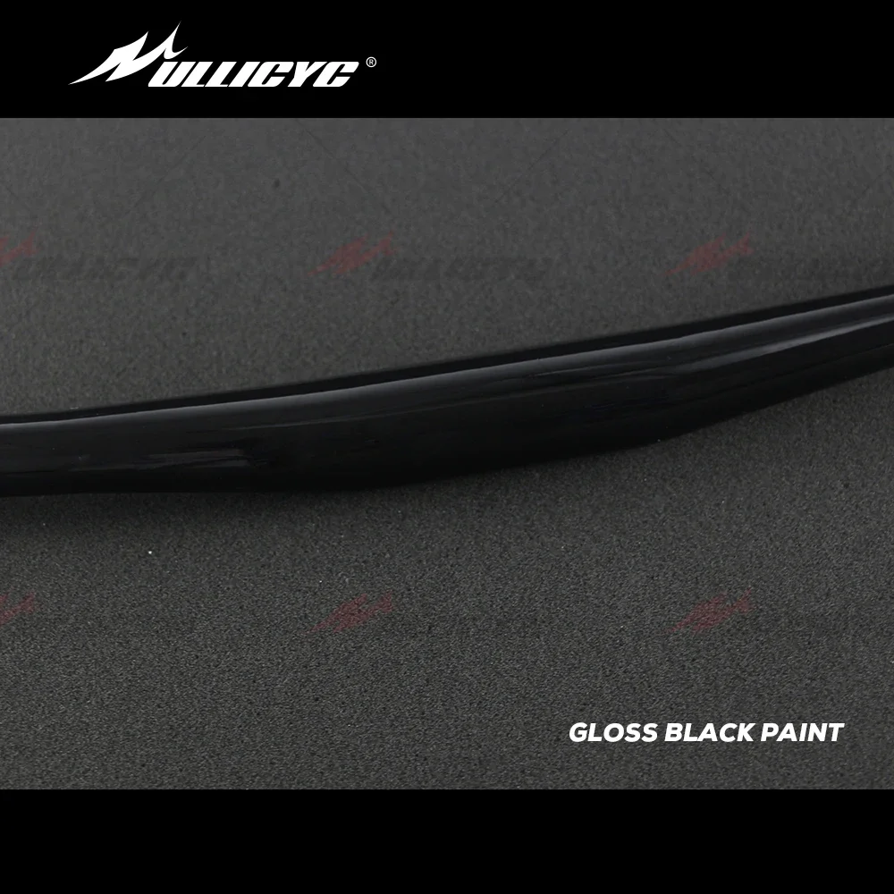 Manillar de Bicicleta de Montaña XC de Fibra de Carbono Completa en Negro Mate, Reforzado 9 ° Manillar Plano para Carreras Todoterreno 580-740mm