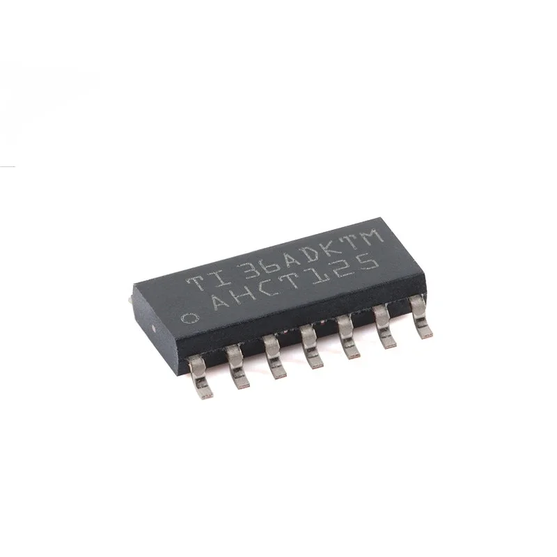 10 unids/lote SN74AHCT125 SN74AHCT125DR 74AHCT125 74AHCT125D AHCT125 SOIC-14 Quad Bus Buffer Gate Chip IC circuito integrado SMD