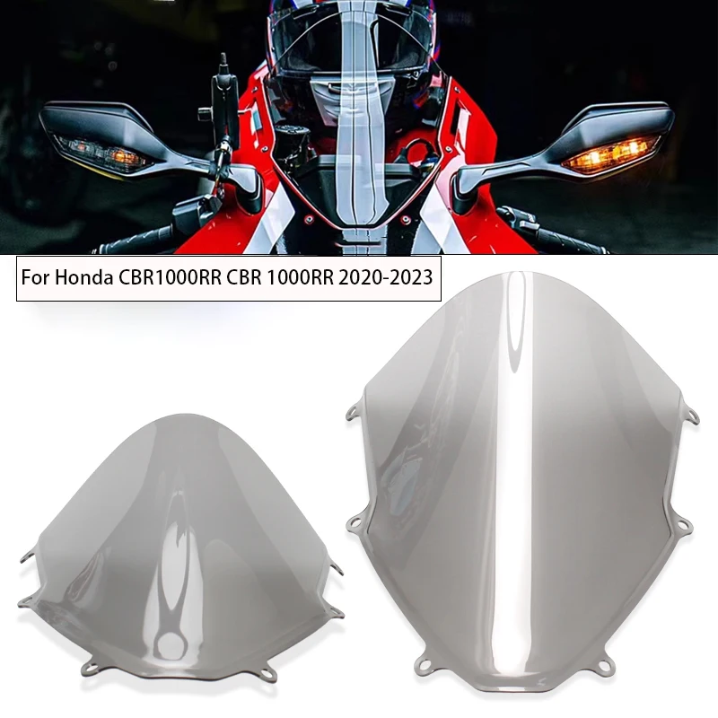 

Мотоциклетное повышенное гоночное переднее лобовое стекло, дефлектор ветрового стекла для Honda CBR1000RR CBR 1000RR 2020-2023