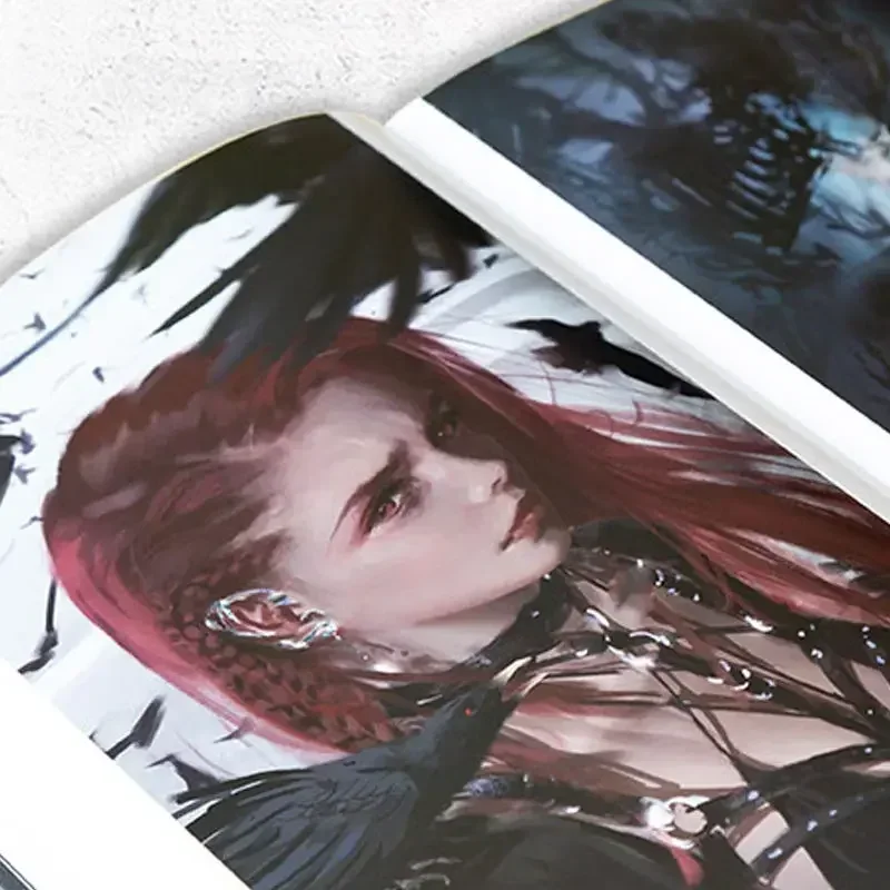 2 Book/set Ghost Blade WLOP 2 II + WLOP I Personal Illustration Drawing Art Collection Book In Chinese Books