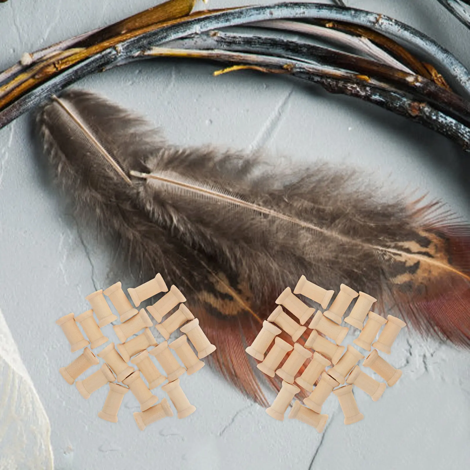 

25Pcs Parrot Shredding Wooden Beak Grinding Blocks Multi-Functional Chewing Foraging Small Bird Cage Item Bird Toy